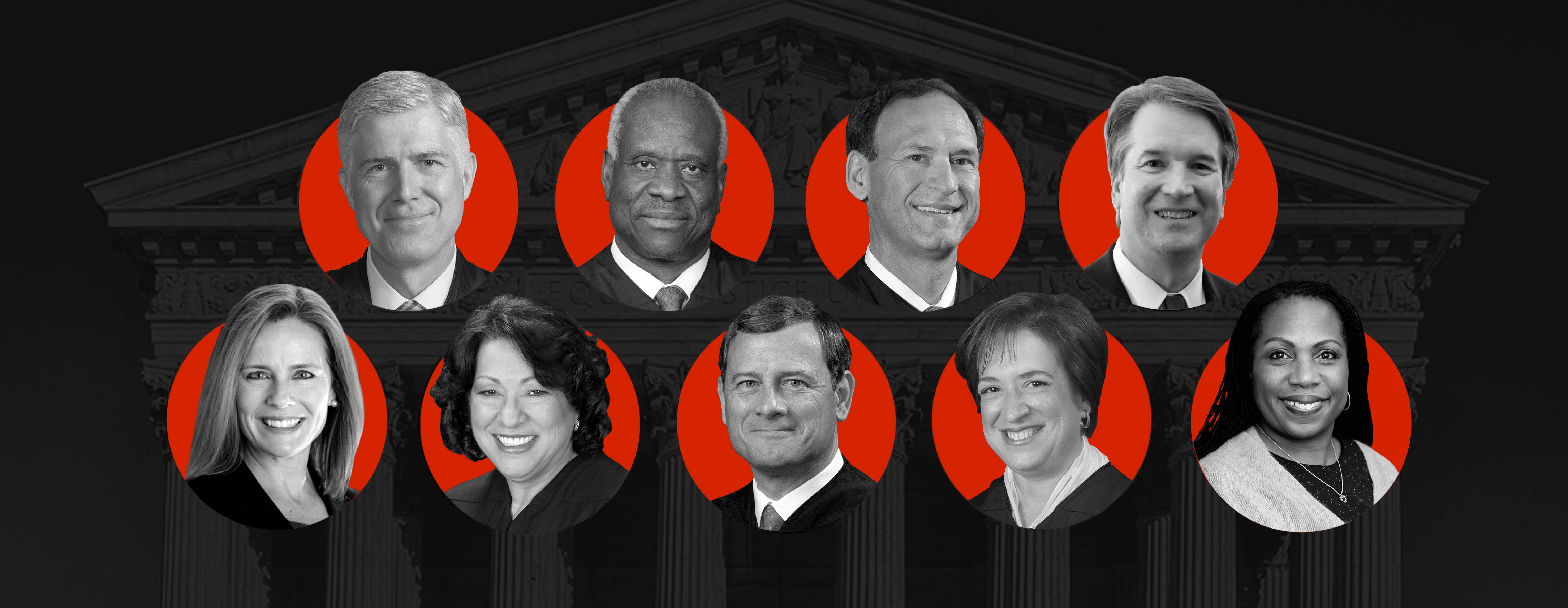 Nine supreme shop court justices